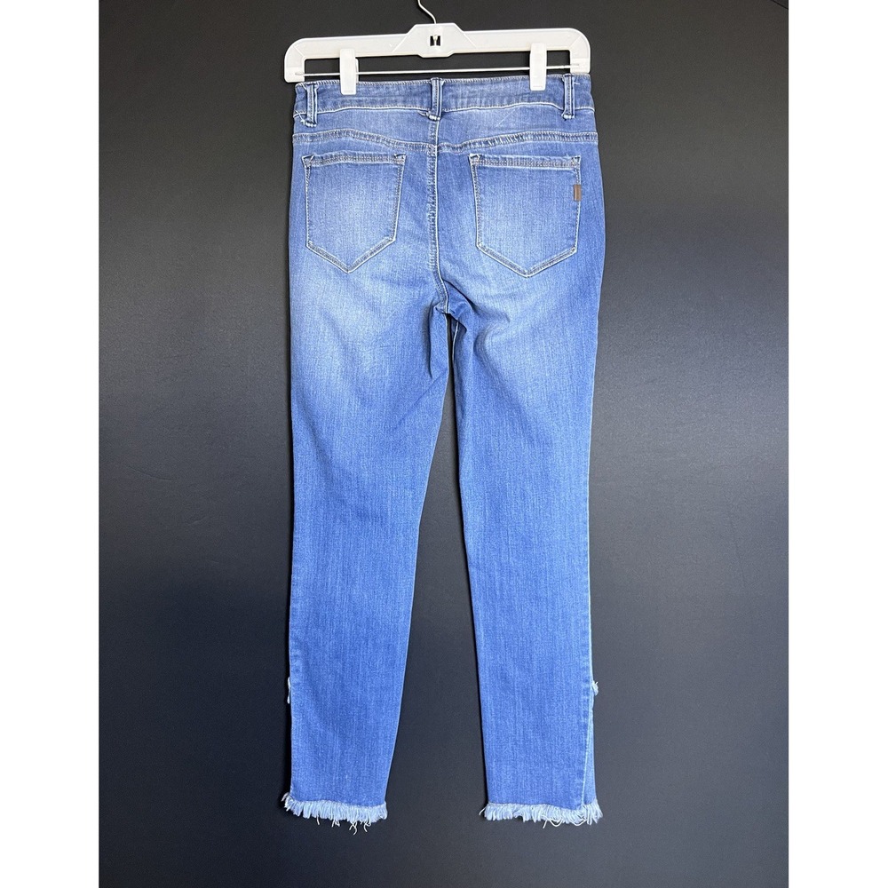 1822 Jeans With Distressed Hem Size 6 Stretch - Picture 3 of 9